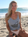 **NEW** No Fins No Future Womens Tank - Wilddtail