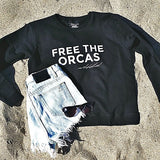 Free The Orcas - Wilddtail Women's Sweatshirt - Wilddtail